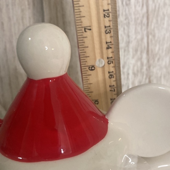 Disney Mickey Mouse Snowman Christmas Mug with Topper - Picture 3 of 4